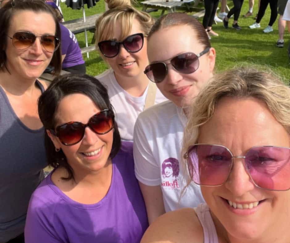 team members at the Walk4Hollie